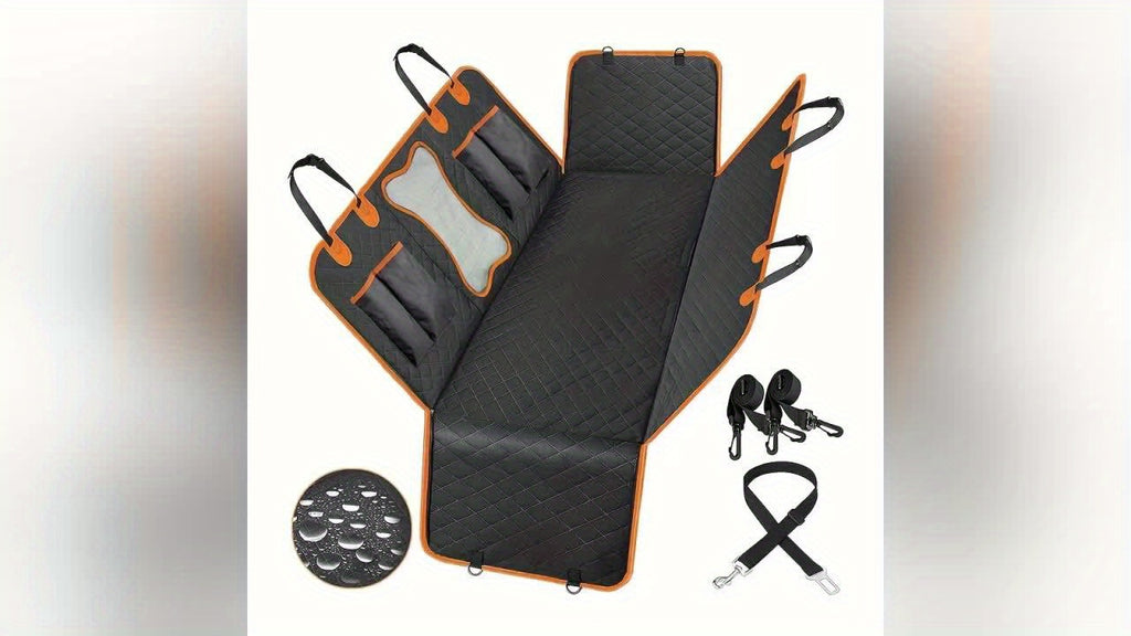 Pet Dog Car Seat Cover Hammock Scratch-Resistant Durable Backrest Cover, Suitable for Cars and SUVs